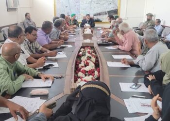 خلال ترؤسه إجتماع المكتب التنفيذي لمناقشة الخطط الرمضانية..