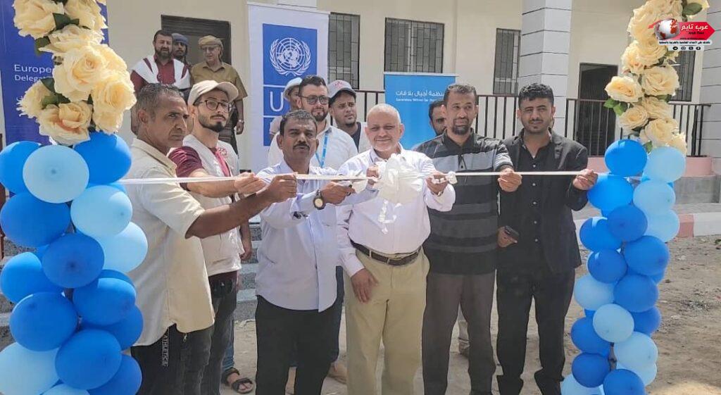 بتكلفة ( 130 ) ألف دولار..محلي المنصورة يفتتح مشروع بناء ( 6 ) فصول إضافية بثانوية أحمد خليفة "للبنين"