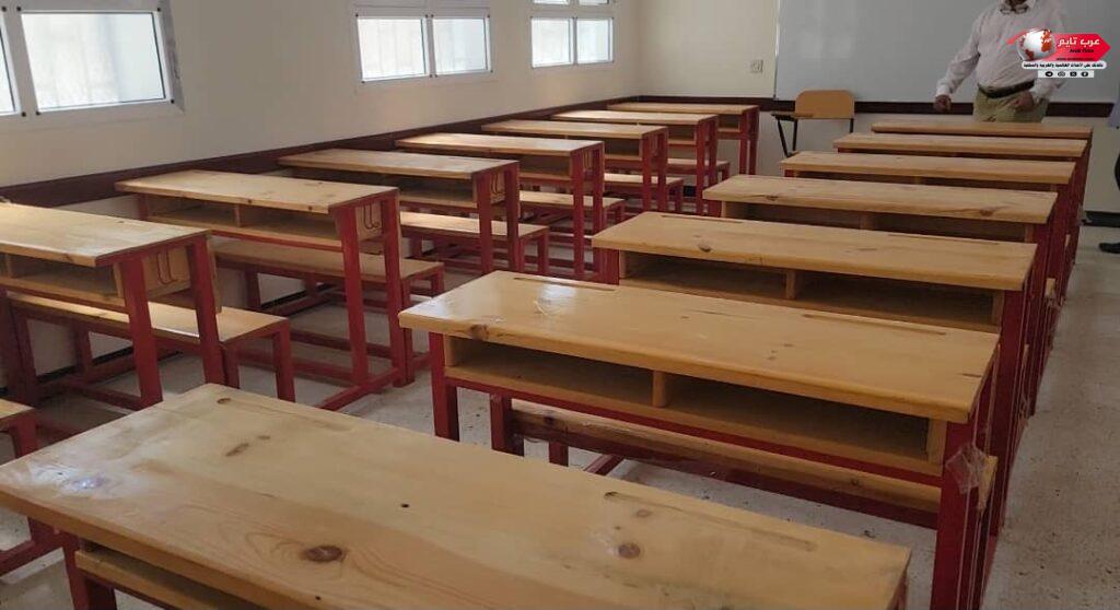 بتكلفة ( 130 ) ألف دولار..محلي المنصورة يفتتح مشروع بناء ( 6 ) فصول إضافية بثانوية أحمد خليفة "للبنين"