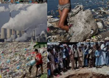 التحديات البيئية وثاثيرها على الانسان