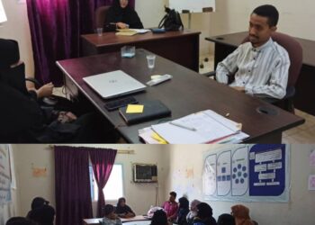 منظمة حماية ورعاية الأطفال تجري امتحانات القبول للتطبيق العملي بهدف التوظيف بالعاصمة عدن