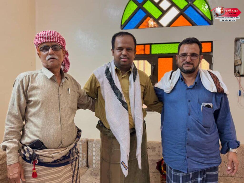 نقابة الصحفيين الجنوبيين م/شبوه تزور جريح حرب تحرير بيحان عبدالكريم البرحي