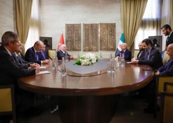 دمشق تستقبل وفدًا أردنيًا رفيع المستوى.. مباحثات لتعزيز التعاون الثنائي دمشق تستقبل وفدًا أردنيًا رفيع المستوى.. مباحثات لتعزيز التعاون الثنائي