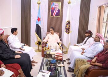 رئيس انتقالي المهرة يلتقي بقيادة منتدى الطالب المهري بعدن ويطلع على أوضاع الطلاب الدارسين