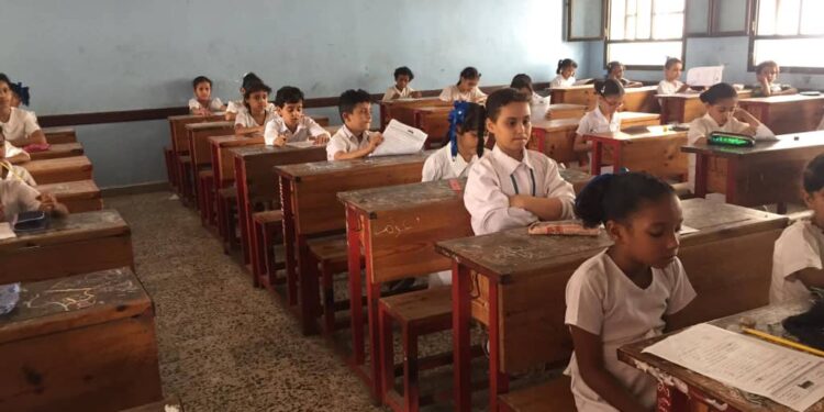 عودة الحياة إلى مدرسة الغرباني كريتر