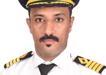 الكابتن ضياء الدين الصبيحي يهنئ هيئة الطيران المدني الصومالية (SCAA) بمناسبة S.7K.A.SC