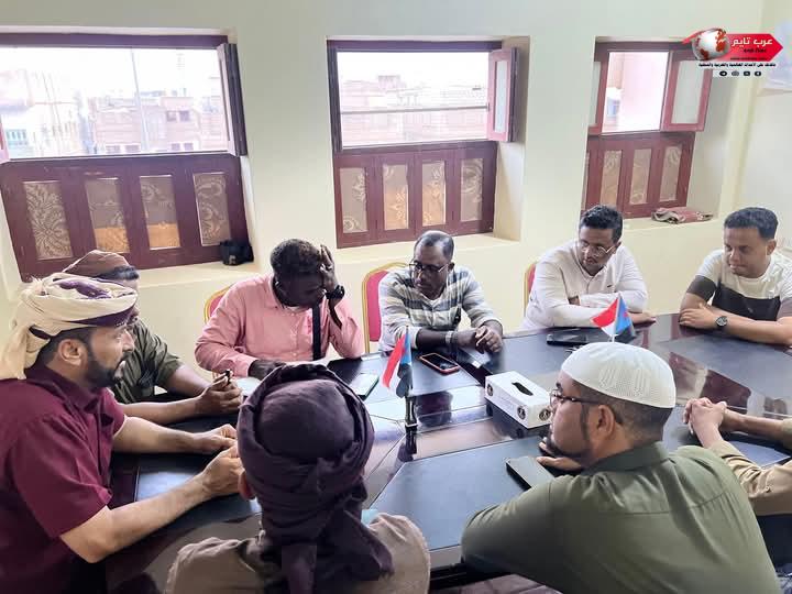 تنفيذية انتقالي م/الشحر تناقش خطة أنشطتها ،وتبارك القرارات السياسية