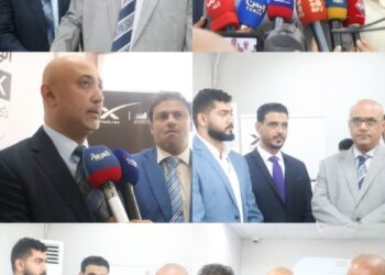 معالي وزير الاتصالات واعد باذيب يدشن نقاط مبيعات أجهزة وخدمات “ستارلينك”