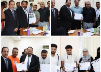 شركة النفط بالعاصمة عدن تختتم دورة تدريبية متخصصة في كهرباء السيارات الحديثة