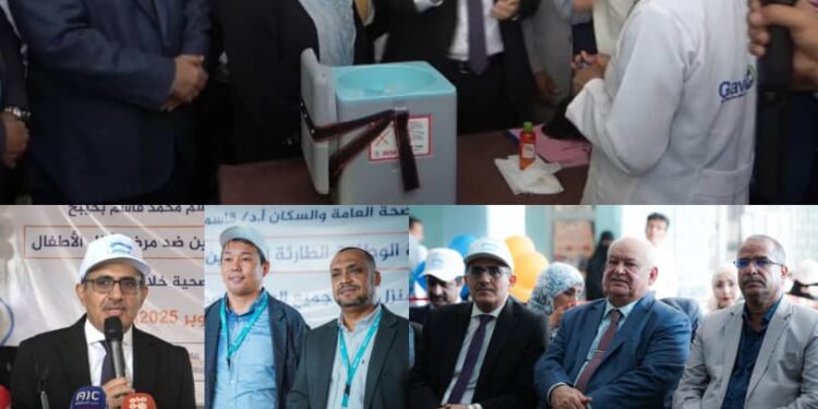 انطلاق الجولة الثانية من الحملة الوطنية للتحصين ضد شلل الأطفال تستهدف أكثر من 1.3 مليون طفل