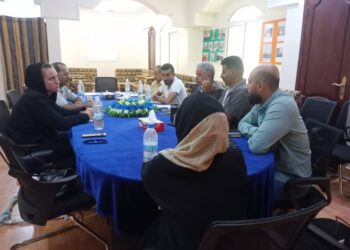 مكتب تنسيق الأعمال المتعلقة بالألغام YMACCيعقد اجتماعا ‘اعتياديا’ مع منظمة [هالوتروست]