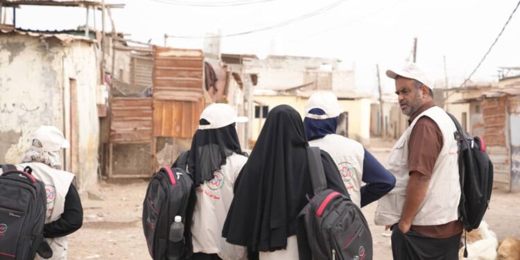 باحثات الجهاز المركزي للإحصاء يواصلن النزول الميداني في عدن ولحج ضمن تحضيرات مسح ميزانية الأسرة 2025/2026م باحثات الجهاز المركزي للإحصاء يواصلن النزول الميداني في عدن ولحج ضمن تحضيرات مسح ميزانية الأسرة 2025/2026م