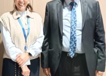 السفير العامري يلتقي مسؤول المكتب الإقليمي للشرق الأوسط وشمال أفريقيا بمنظمة الهجرة الدولية