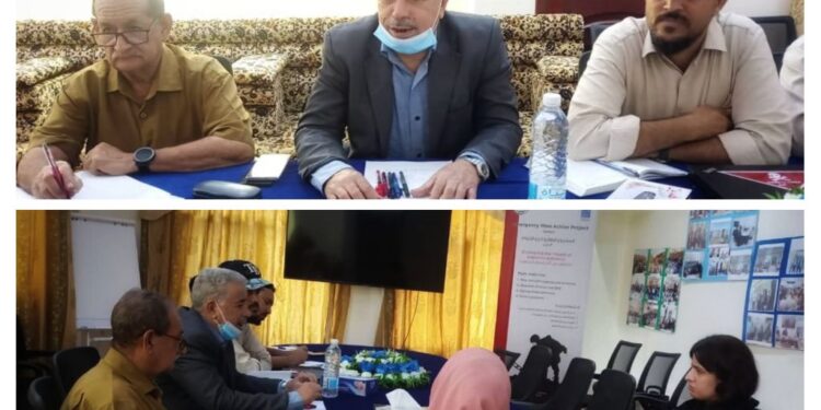 مكتب تنسيق الأعمال المتعلقة بالألغام (YMACC) يعقد اجتماعًا اعتياديًا مع منظمة DRC مكتب تنسيق الأعمال المتعلقة بالألغام (YMACC) يعقد اجتماعًا اعتياديًا مع منظمة DRC