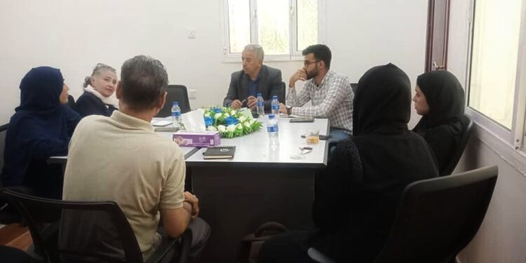 مكتب تنسيق الأعمال المتعلقة بالألغام( YMACC ) يستضيف اليوم مؤسسة “وجود” للامن الانساني مكتب تنسيق الأعمال المتعلقة بالألغام( YMACC ) يستضيف اليوم مؤسسة “وجود” للامن الانساني