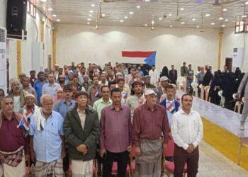 فريق التوجيه والرقابة الرئاسي يعقد لقاءً موسعًا مع منظمات المجتمع المدني في لحج