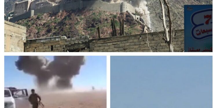 قصف النخبة الحضرمية يثير جدلًا قانونيًا وحقوقيًا قصف النخبة الحضرمية يثير جدلًا قانونيًا وحقوقيًا