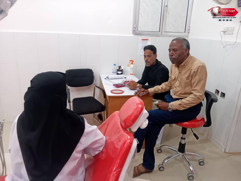 جولة تفقدية لمدير مستشفى الحامي النموذجي الأستاذ سعيد البحسني على أقسام المستشفى