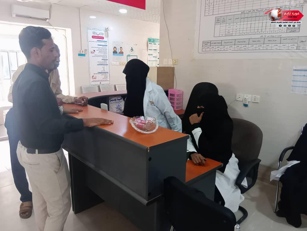 جولة تفقدية لمدير مستشفى الحامي النموذجي الأستاذ سعيد البحسني على أقسام المستشفى