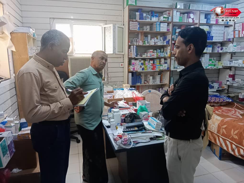 جولة تفقدية لمدير مستشفى الحامي النموذجي الأستاذ سعيد البحسني على أقسام المستشفى