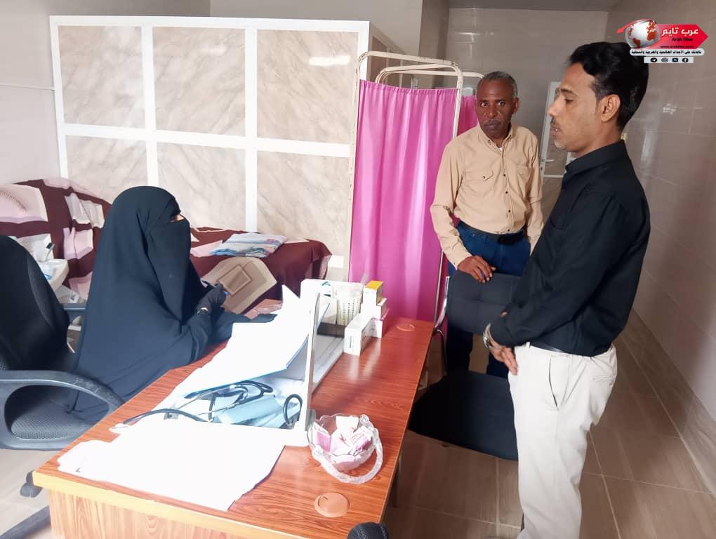 جولة تفقدية لمدير مستشفى الحامي النموذجي الأستاذ سعيد البحسني على أقسام المستشفى