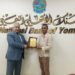 تكريم رئيس البنك الأهلي اليمني الدكتور حلبوب من فرع اتحاد الشباب العربي