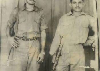 قائد اللواء العاشر مشاة العميد زكرياء قابوس ينعي المناضل علي مسعد حسن الهدالي