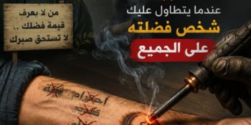 آخر العلاج الكي… عندما يتطاول عليك شخص فضلته على الجميع